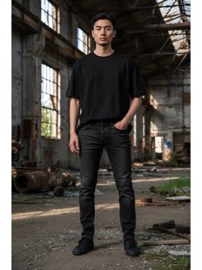 All Saints Men's Cigarette Slim Jeans W33